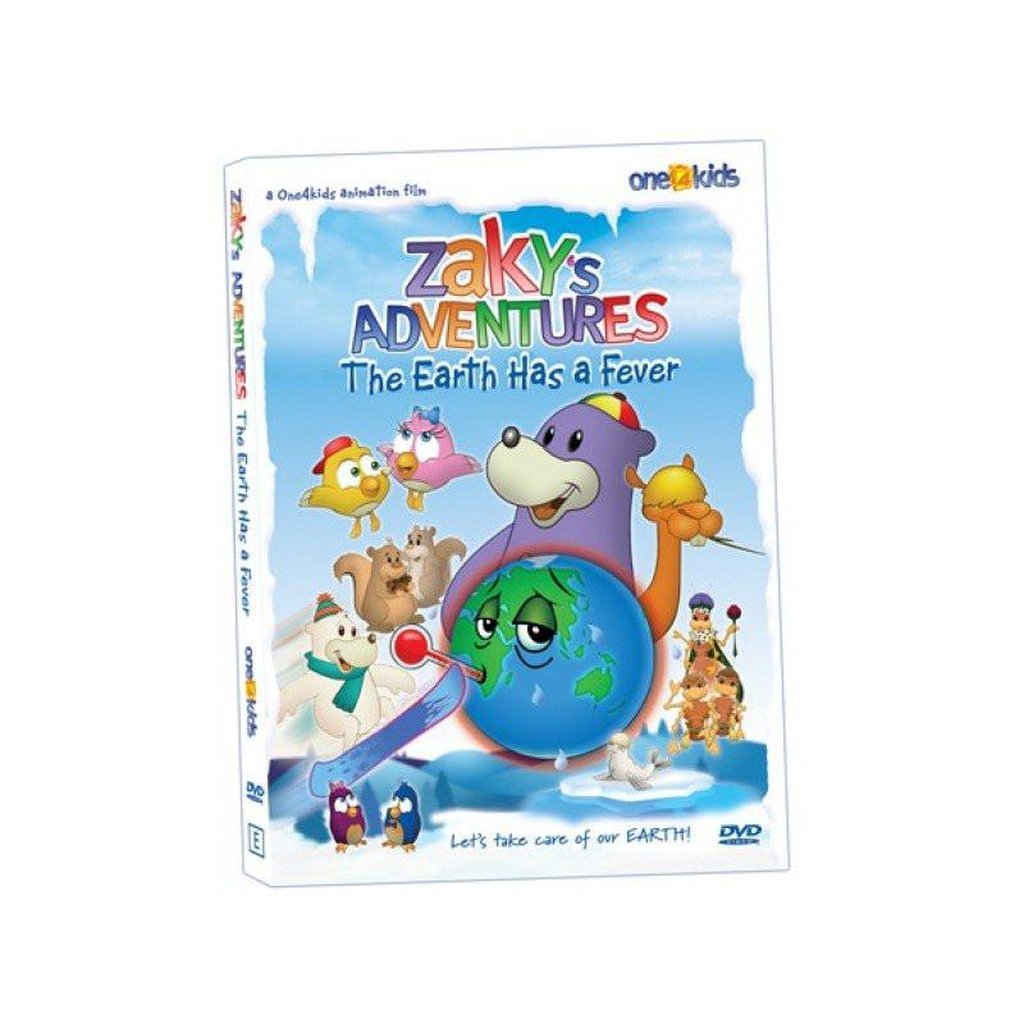 Zaky&#39;s Adventures The Earth Has a Fever DVD-Kids Books-Islamic Goods Direct
