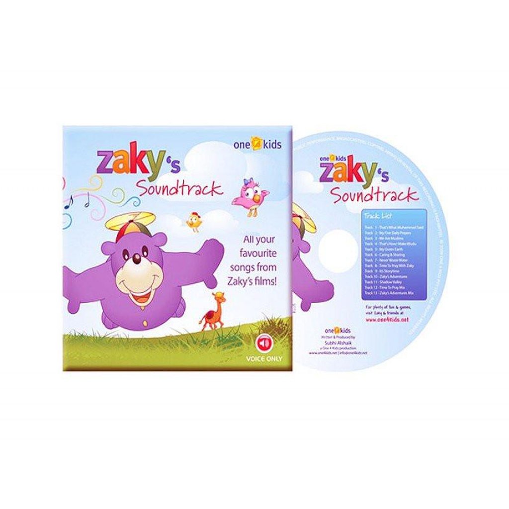 Zaky&#39;s Sound Track CD ( Songs From Zakys Films )-Kids Books-Islamic Goods Direct